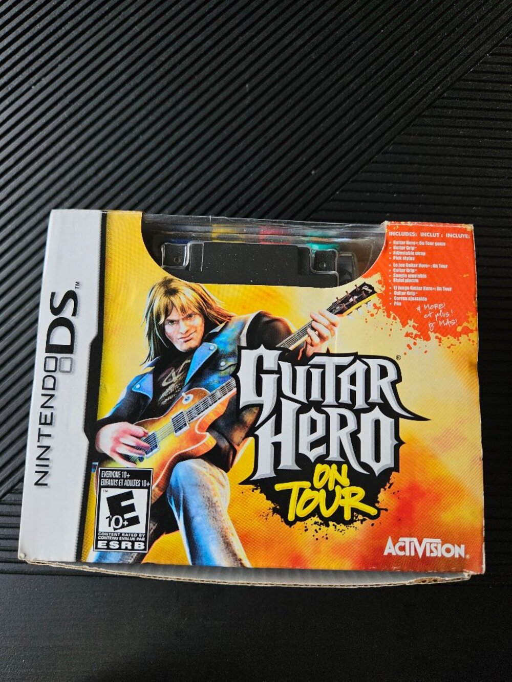 Guitar Hero On Tour Video Game Bundle Nintendo DS with Stickers (No pick stylus) - Picture 7 of 15